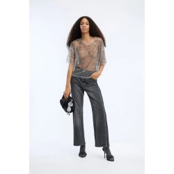 Vun blouse Munthe, gun-metal