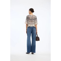 Vunny knit Munthe, print camel