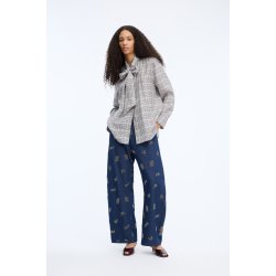 Veiling shirt Munthe, mix blue