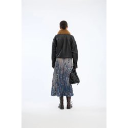 Charming skirt Munthe, print natur