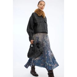 Charming skirt Munthe, print natur