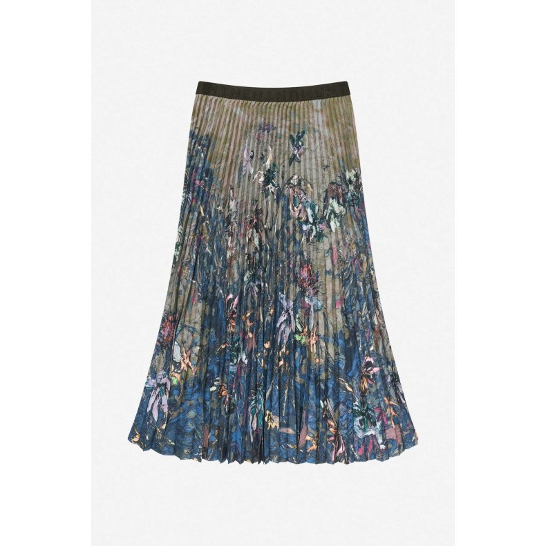 Charming skirt Munthe, print natur