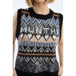 Vitalism vest Munthe, mix black