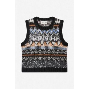 Vitalism vest Munthe, mix black