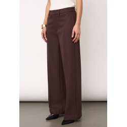 Luna wide pant Co'Couture, dark brown