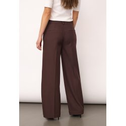Luna wide pant Co'Couture, dark brown