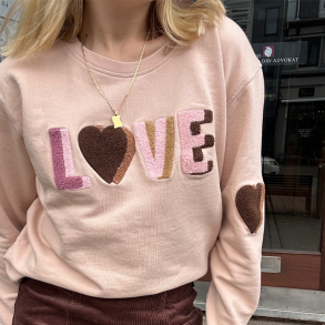 Multi double amphora sweatshirt Lulu's Love, nude