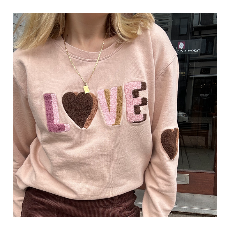 Multi double amphora sweatshirt Lulu's Love, nude