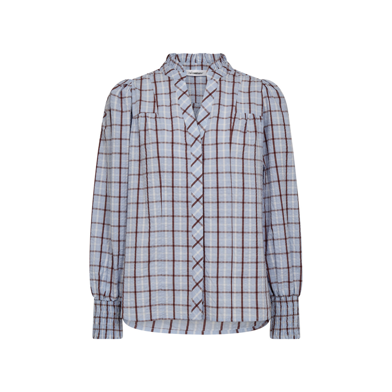 Miley v-shirt Co'Couture, pale blue