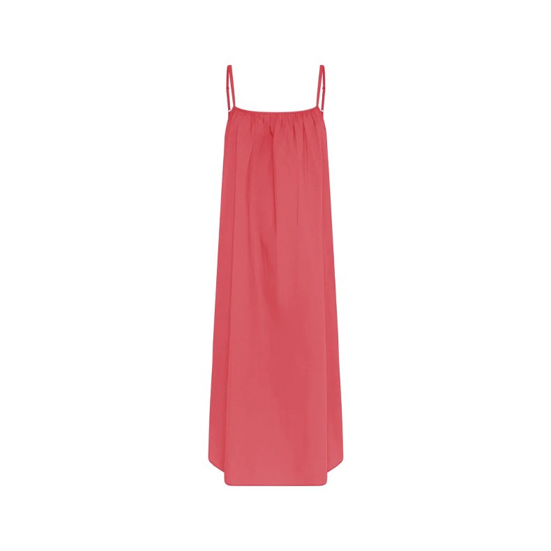 Vancouver sl long dress Frau, garnet rose