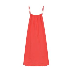 Vancouver sl long dress Frau, hot coral