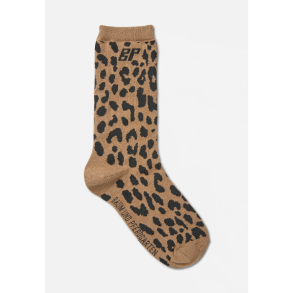 Ling sock Baum und Pferdgarten, brown leopard