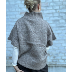 Asana superlight knit tunic top Rabens Saloner, mushroom