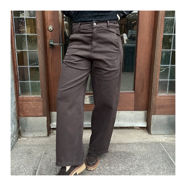 Molly trouser Amaze Cph, chocolate