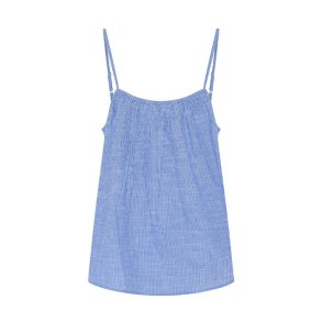 Vancouver sl top Frau, medium blue stripe