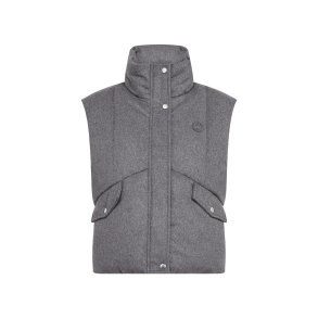 Salina 2 waistcoat Levet� Room, dark grey melange