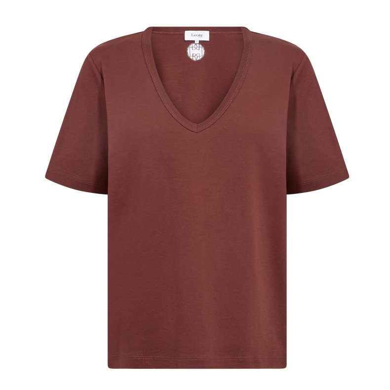 Paloma 2 t-shirt Levet� Room, bitter chocolate