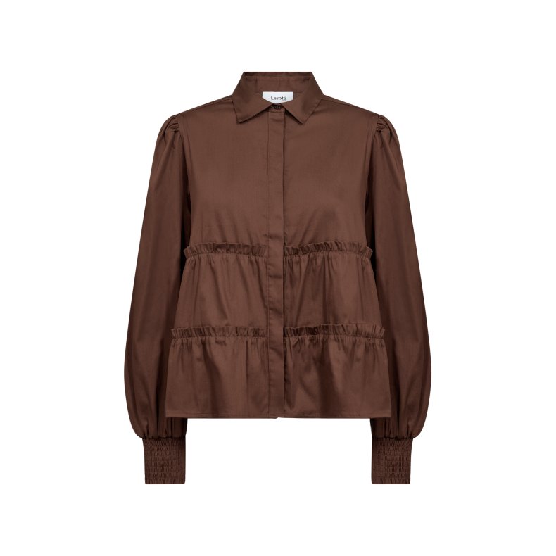 Isla solid 95 shirt Levet� Room, fondue fudge