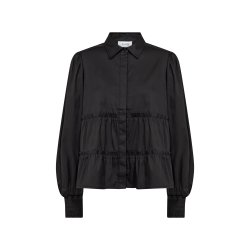 Isla solid 95 shirt Levet� Room, black