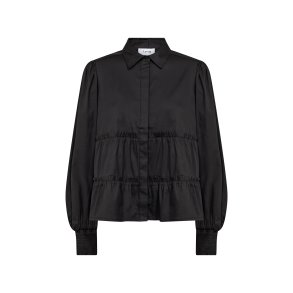 Isla solid 95 shirt Levet� Room, black
