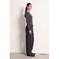 Josephine top Levet� Room, after dark melange