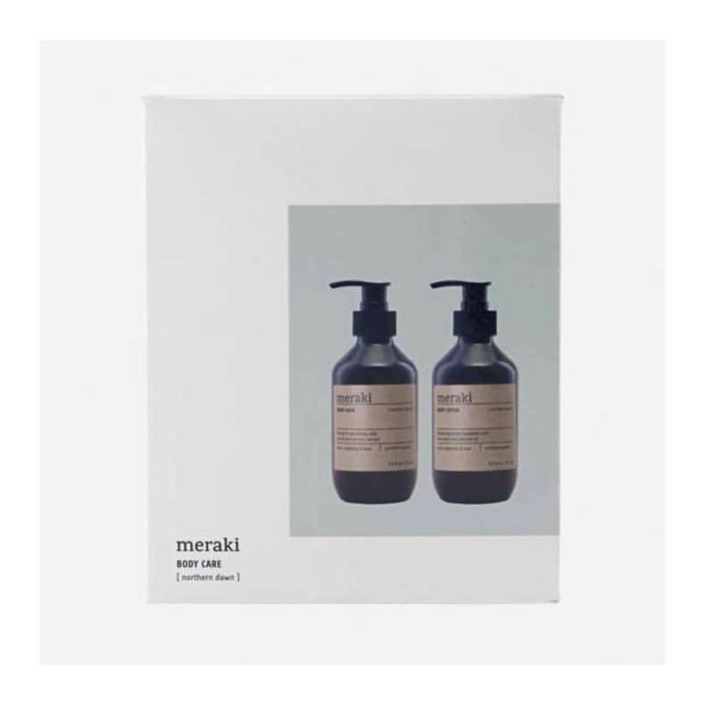 Northern Dawn body care gift box, Meraki