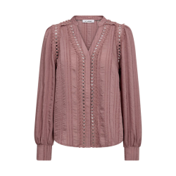 Kesi lace shirt Co'Couture, old rose