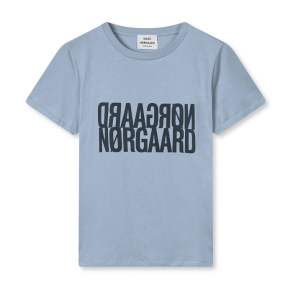 Single cotton trenda p tee Mads Nrgaard, faded denim