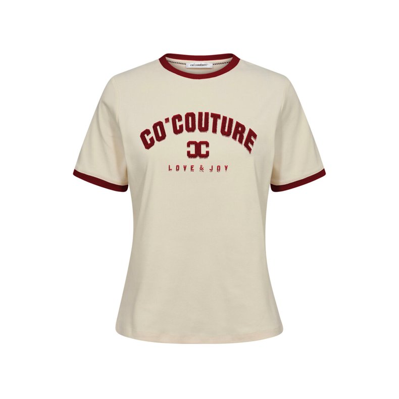 Edge tee Co'Couture, burgundy