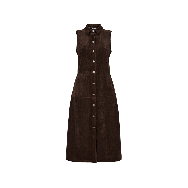 Nuthea dress Nmph, black coffee