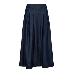 Anyacc denim pleat skirt Co'Couture, dark denim