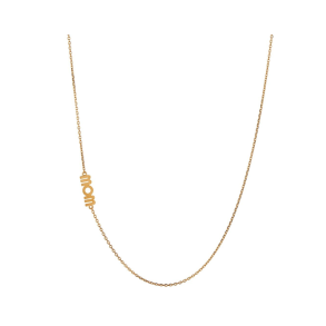 Wow mom necklace Stine A, gold