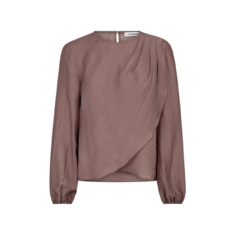 Conny drape blouse Co'Couture, old rose
