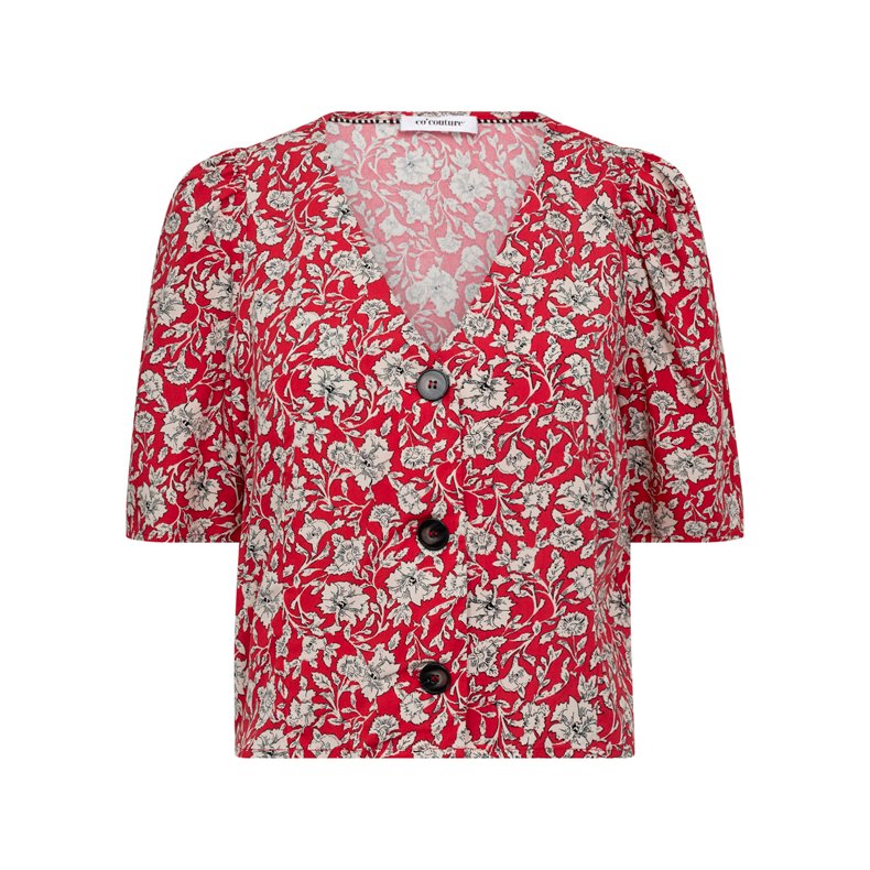 Scarlet ss shirt Co'Couture, red S