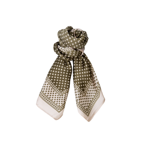 Bcpaula satin scarf Black Colour, army