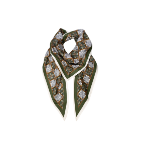 Bcewa satin scarf Black Colour, army
