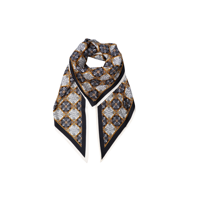 Bcewa satin scarf Black Colour, black