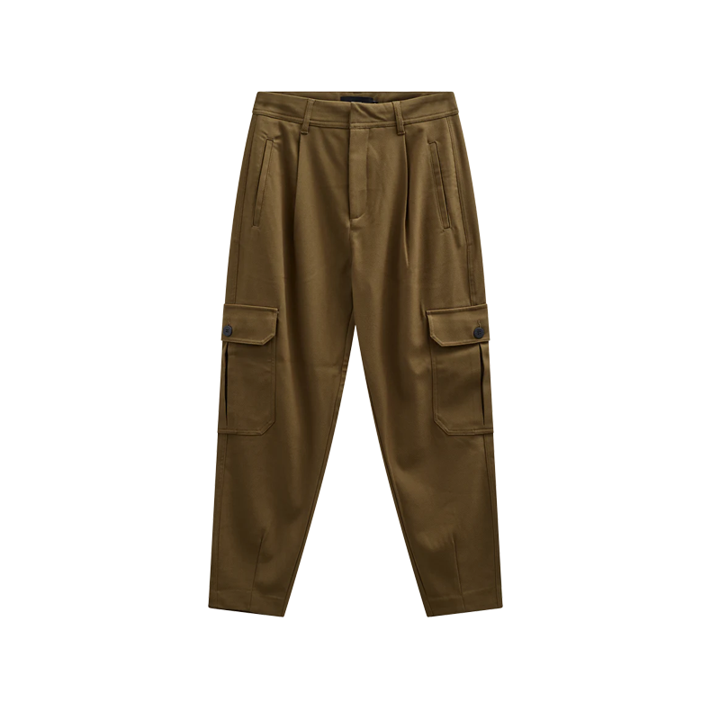 CMTailor pants Copenhagen Muse, dark olive