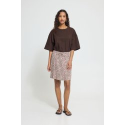 Palmer ex loose ss t-shirt ICHI, coffee bean