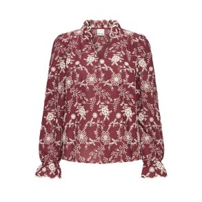 Fulia ls shirt ICHI, zinfandel