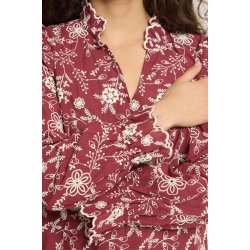Fulia ls shirt ICHI, zinfandel