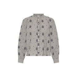 Eloza shirt ICHI, birch/dark