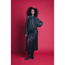 Ihmalima skirt ICHI, black