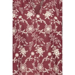 Fulia ls shirt ICHI, zinfandel