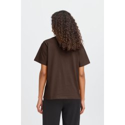 Palmer loose ss t-shirt ICHI, coffee bean