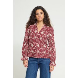 Fulia ls shirt ICHI, zinfandel