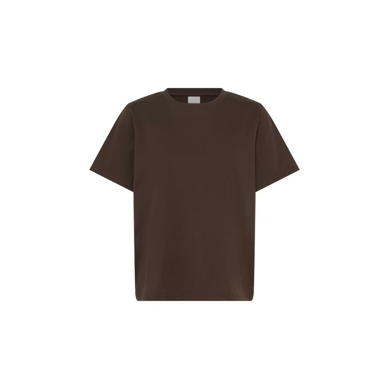 Palmer loose ss t-shirt ICHI, coffee bean
