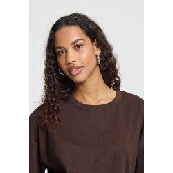 Palmer ex loose ss t-shirt ICHI, coffee bean