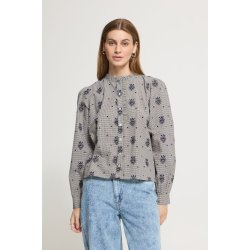 Eloza shirt ICHI, birch/dark
