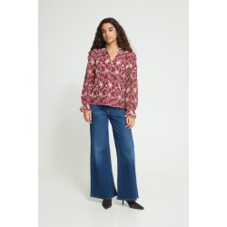 Fulia ls shirt ICHI, zinfandel
